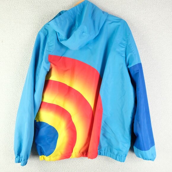 Members Only Tune Squad Track Jacket Mens Large Blue Loony Tunes Athletic - Picture 6 of 11